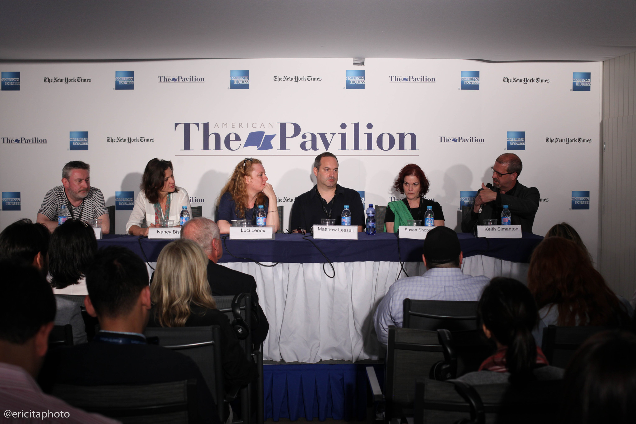 Nancy Bishop, Luci Lenox, Susan Shopmaker, Matthew Lessall and Keith Simanton