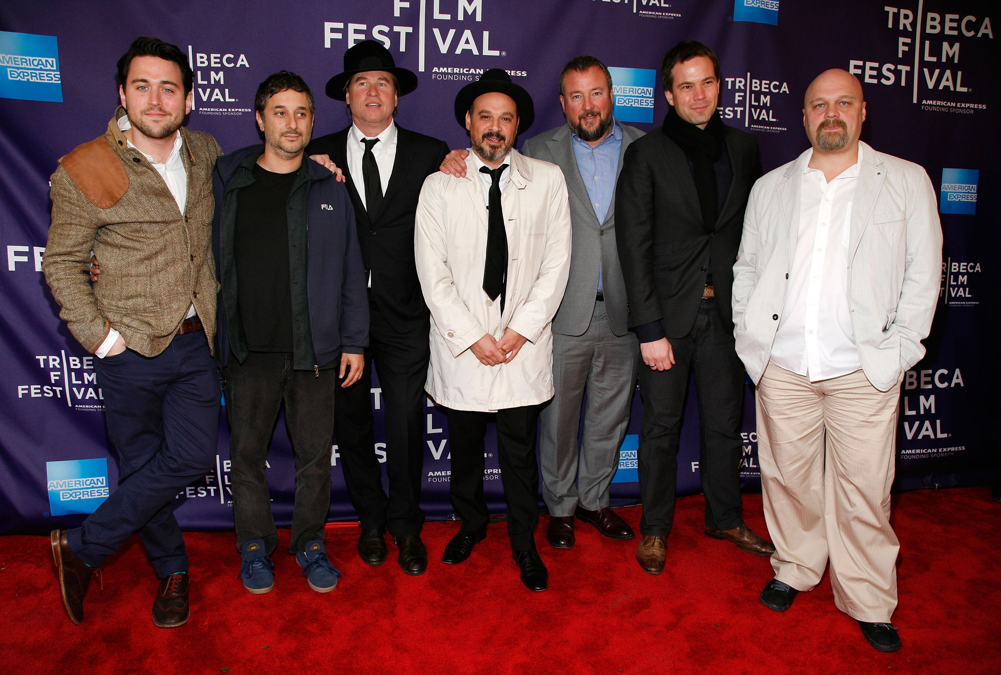 Val Kilmer, Harmony Korine, Aleksey Fedorchenko, Jan Kwiecinski, Shane Smith, Eddy Moretti and Thomas Kamphuis at event of The Fourth Dimension (2012)