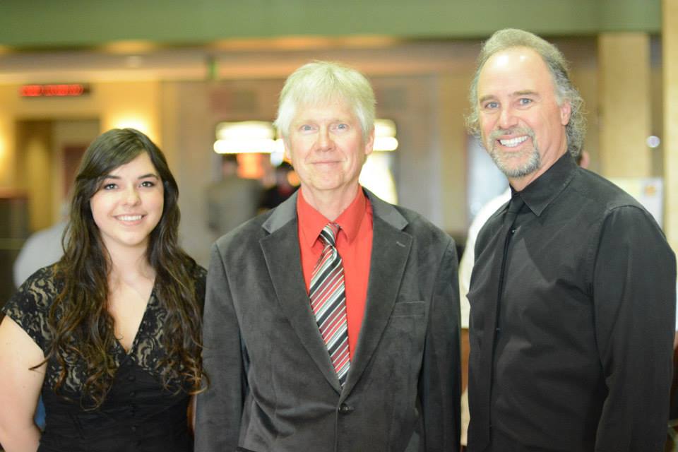 Premiere of Gramps Goes to College with David Vandergriff, and his daughter Elisa.