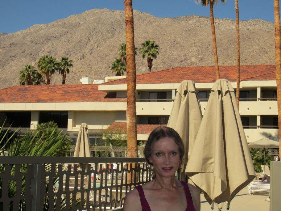 Me at the Palm Springs Hilton April of 2013...