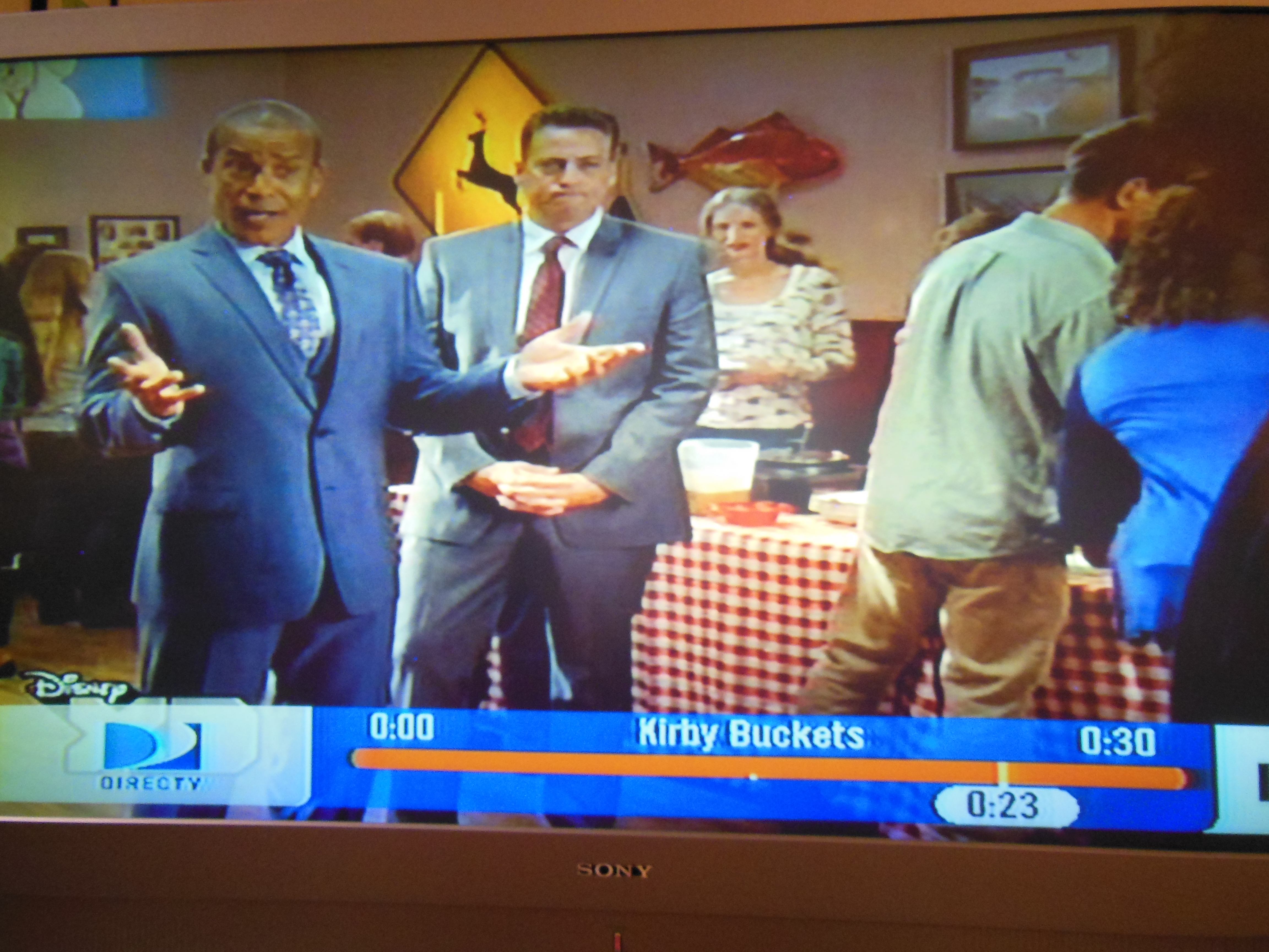 Me still serving food on the Disney XD Show 