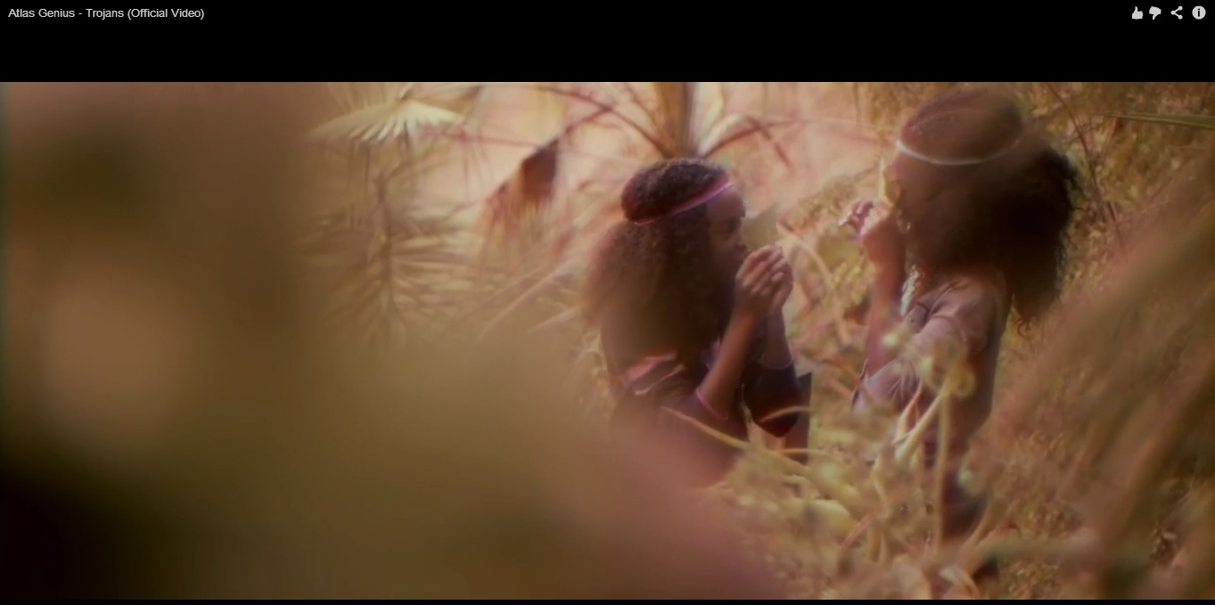 Screenshot from Atlas Genius Music Video