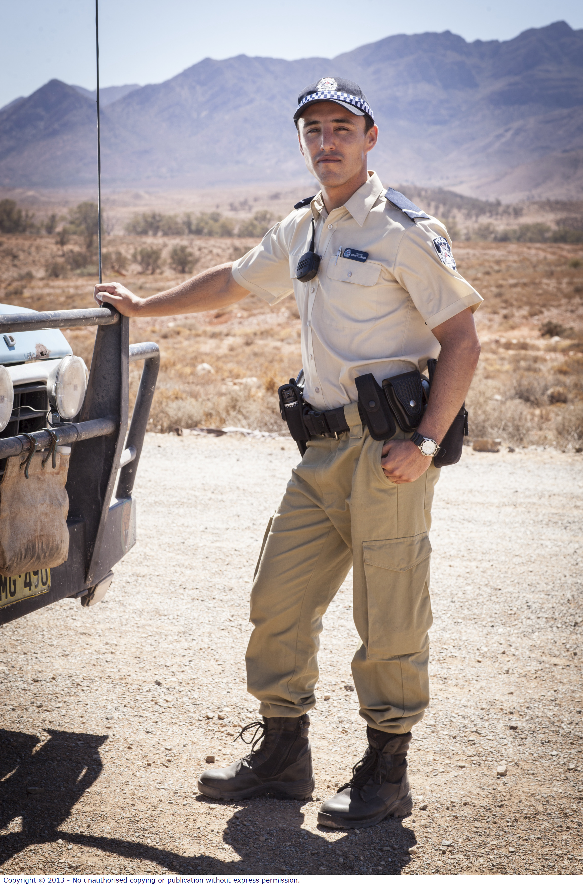 Ben Gerrard as Sgt O'Connor 'Wolf Creek 2'