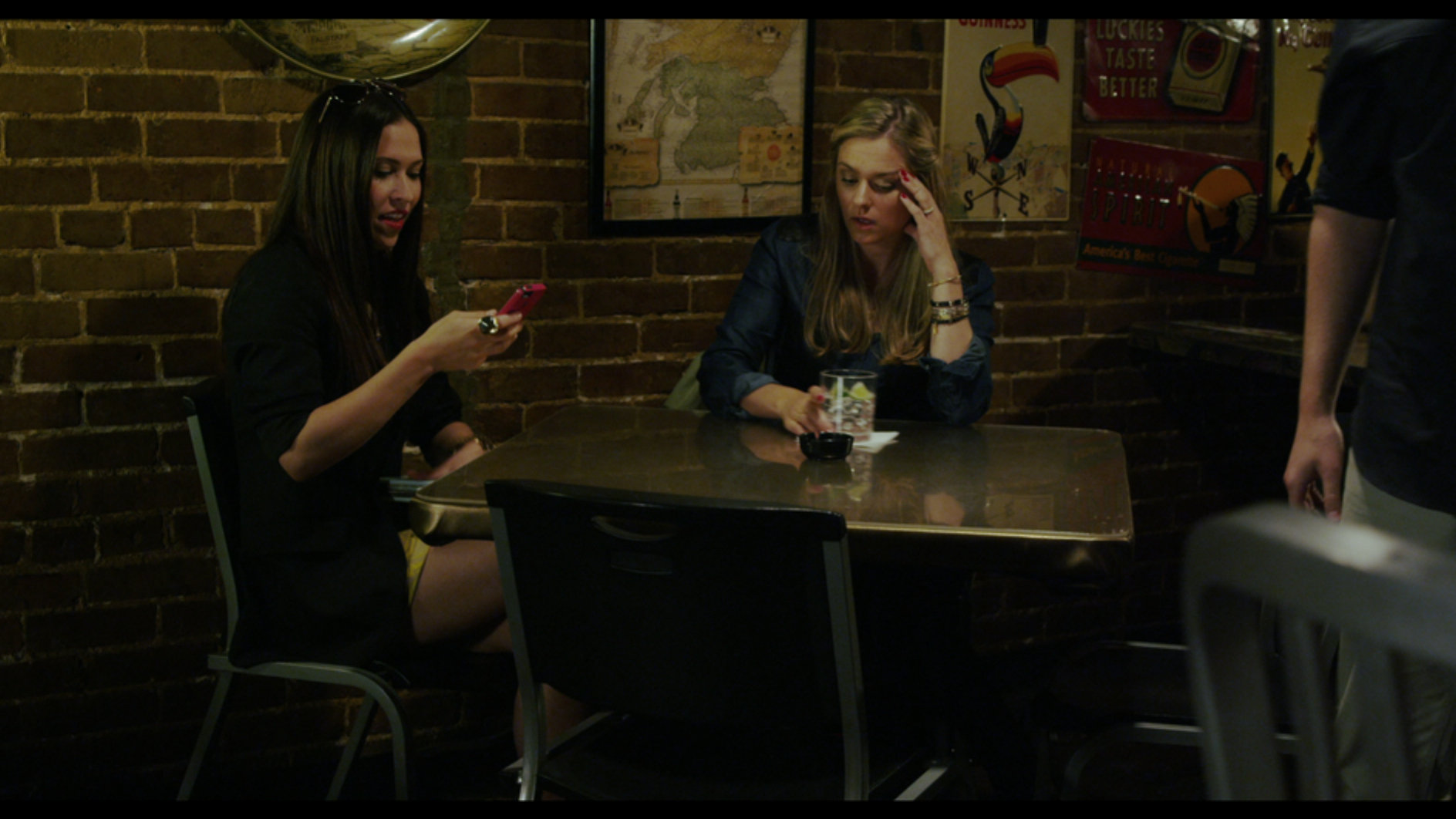 Still of Avery Daman and Meredith Little in The Intervention (2014)