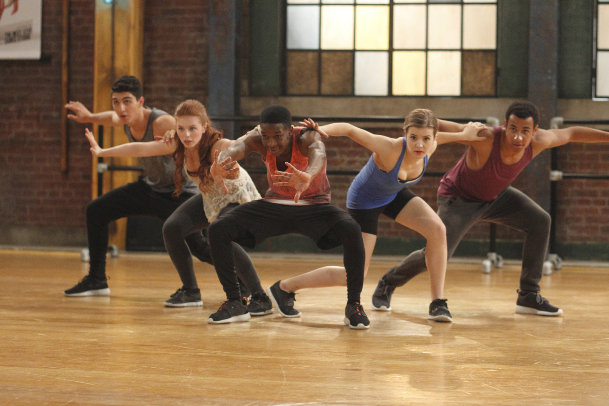 Still of Lamar Johnson, Jordan Clark, Brittany Raymond, Trevor Tordjman and Devon Brown in The Next Step (2013)