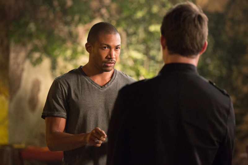 Still of Joseph Morgan and Charles Michael Davis in The Originals (2013)