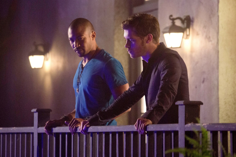 Still of Joseph Morgan and Charles Michael Davis in The Originals (2013)