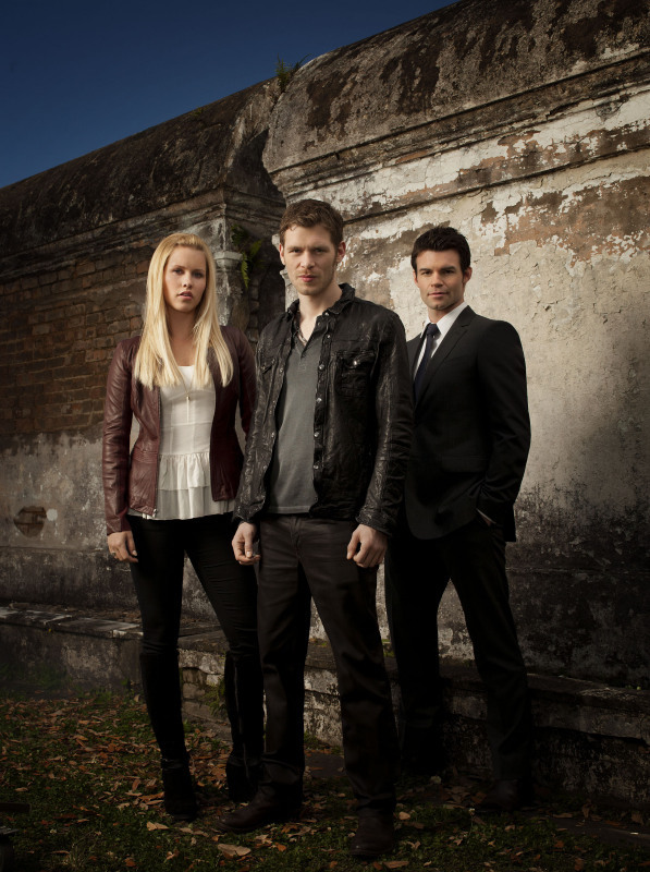 Still of Daniel Gillies, Joseph Morgan and Claire Holt in The Originals (2013)