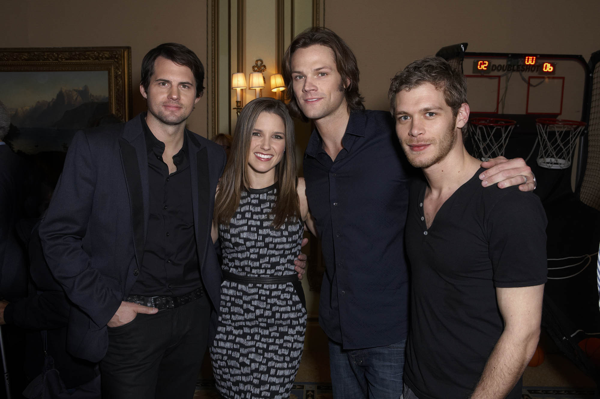 Sophia Bush, Joseph Morgan and Jared Padalecki