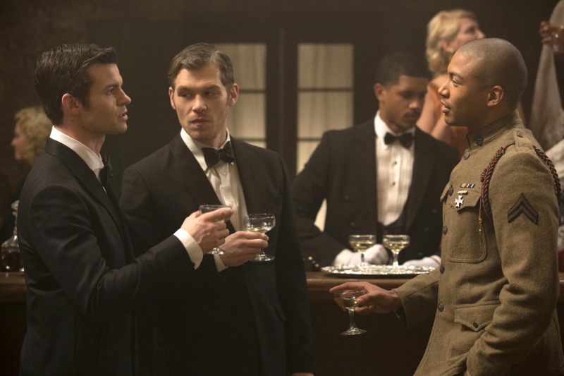 Still of Daniel Gillies, Joseph Morgan and Charles Michael Davis in The Originals (2013)