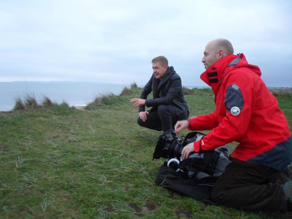 Luke & Ewan Mulligan on location of the Sola test shoot.