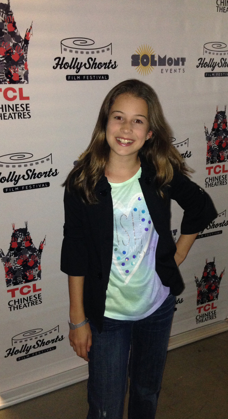 Alexa Hodzic at the HollyShort Film Festival for Chronicles Simpkins Will Cut Your Ass.