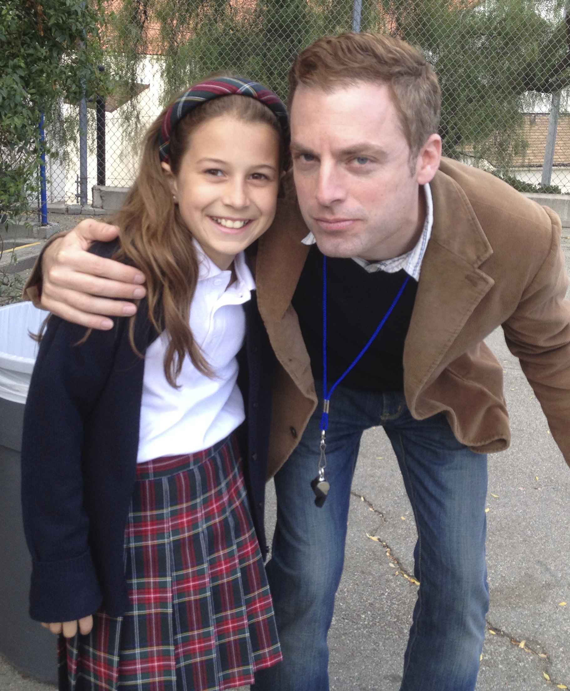 Alexa Hodzic and Justin Kirk in Chronicles Simpkins Will Cut Your Ass, directed by Brendan Hughes.