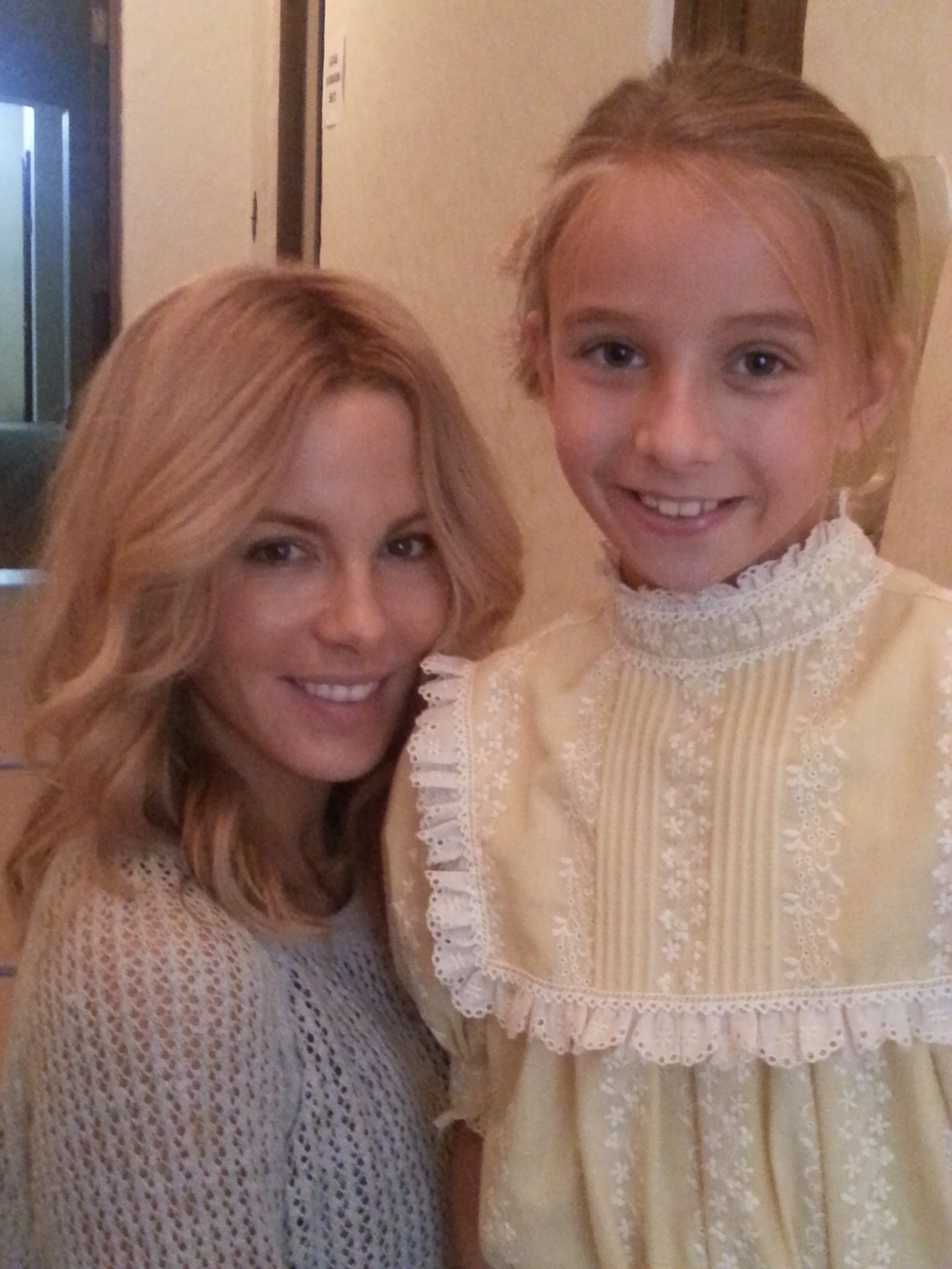 Paris with Kate Beckinsale on set of The Disappointments Room