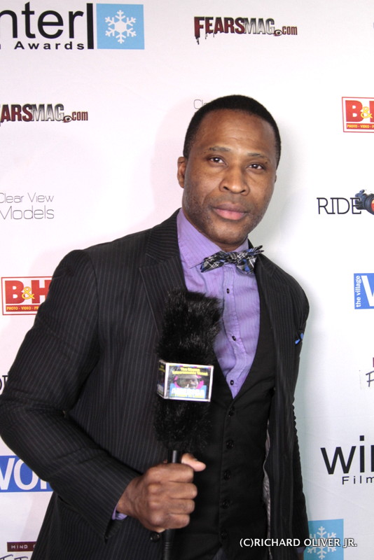 Celebrity Host & Executive Producer, Writer, Actor & Director of The Rhyme Impersonator Show hosting at the Winter Film Awards Festival! - NYC 2015