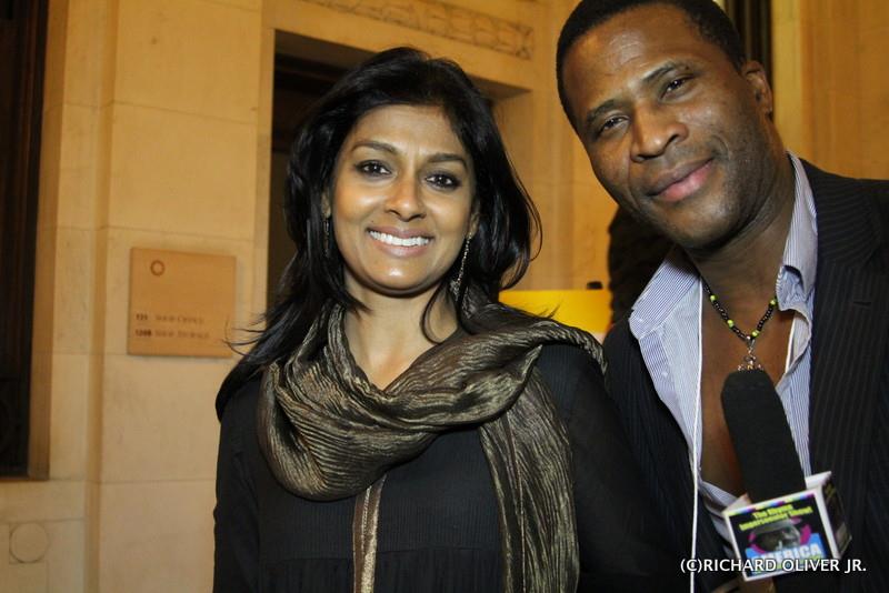 Richard Oliver Jr. with the beautiful and super talented Indian film actress and director: 