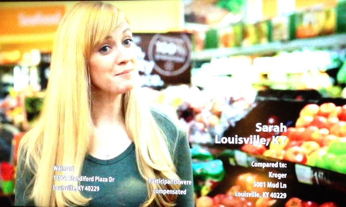 2013 Sarah Turner Holland Still from Walmart Commercial