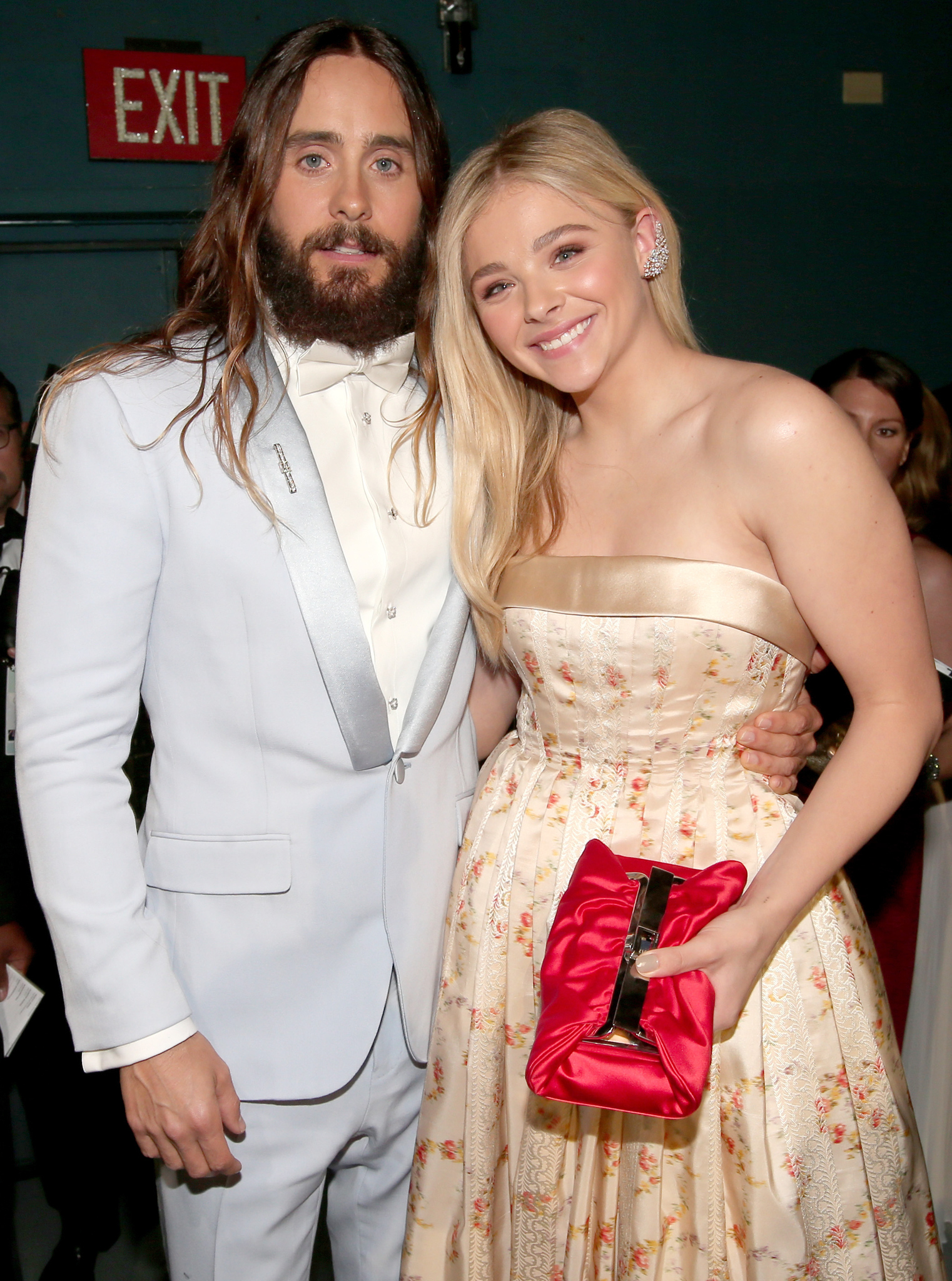 Jared Leto and Chloë Grace Moretz at event of The Oscars (2015)