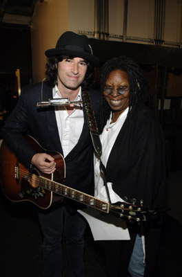 Whoopi Goldberg and Pete Yorn