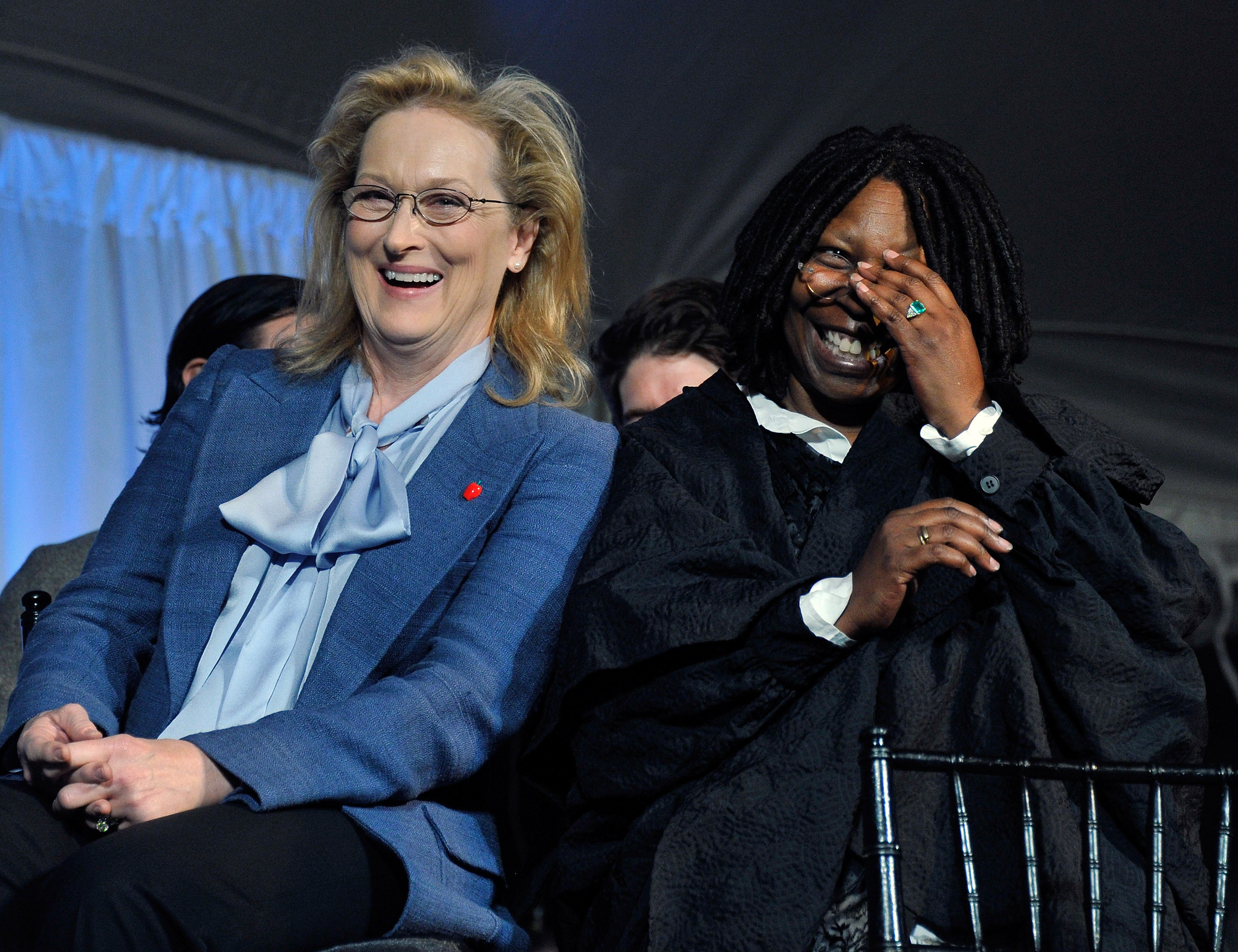 Whoopi Goldberg and Meryl Streep