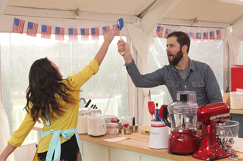 Still of James Reddick and Whitney Appleton Beery in The American Baking Competition (2013)