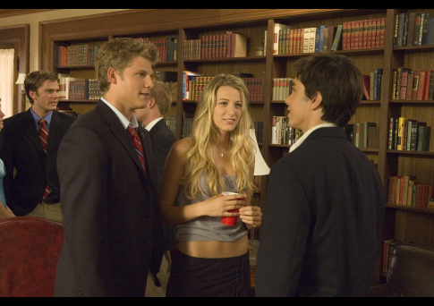 Still of Blake Lively, Justin Long and Travis Van Winkle in Accepted (2006)