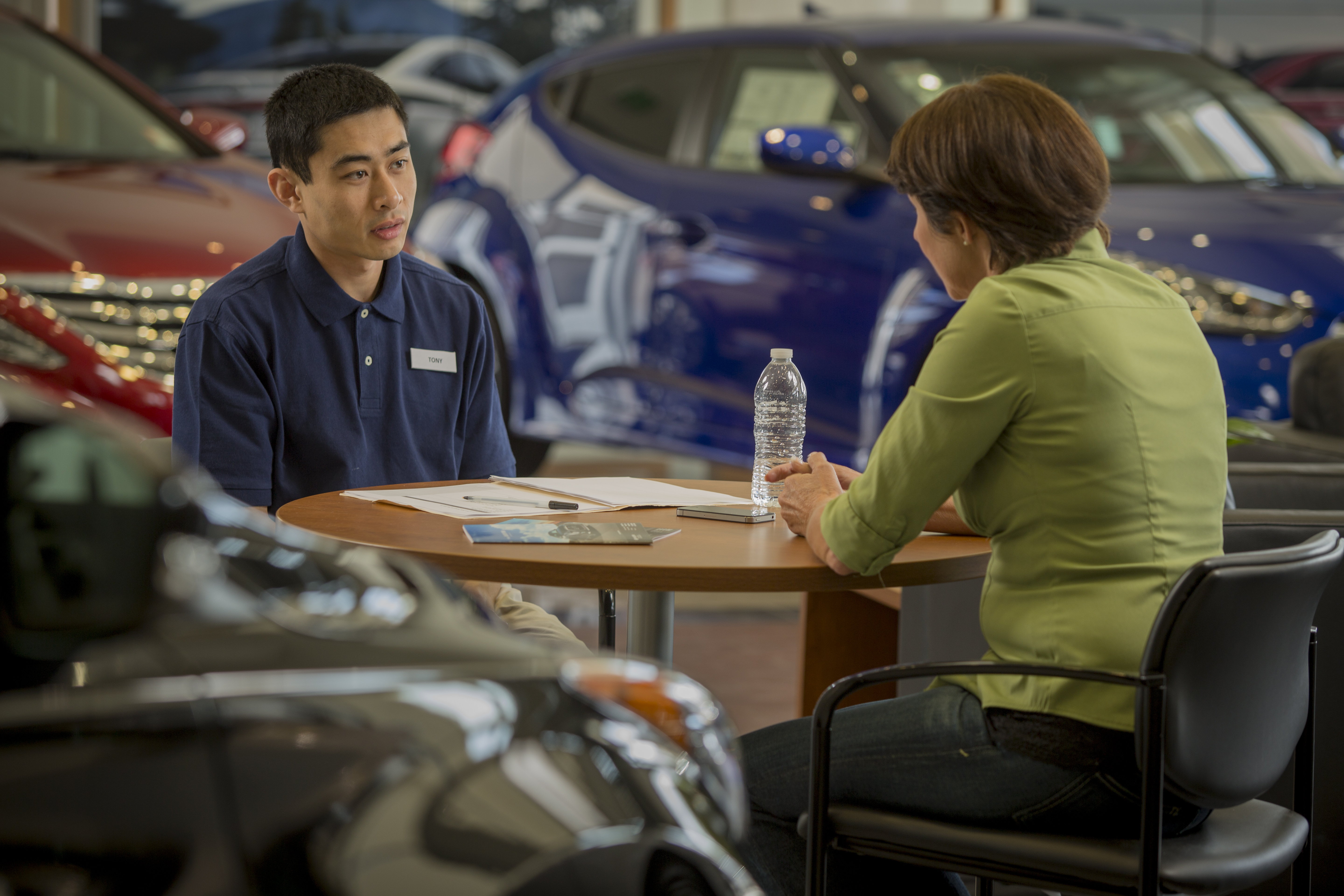 William Ngo in a print shoot for Hyundai