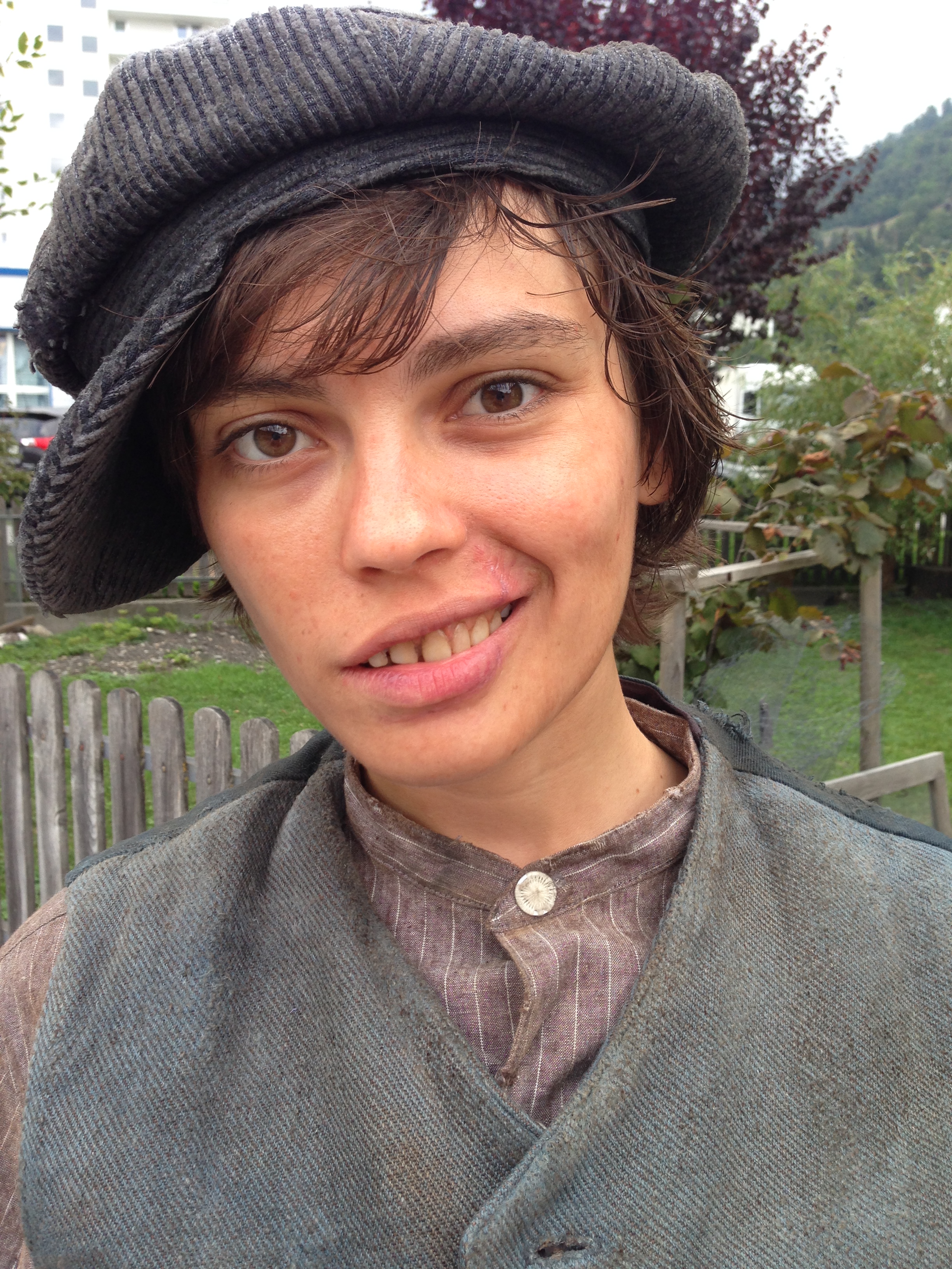Still of Silvia Busuioc as Leo for Gotthard film.
