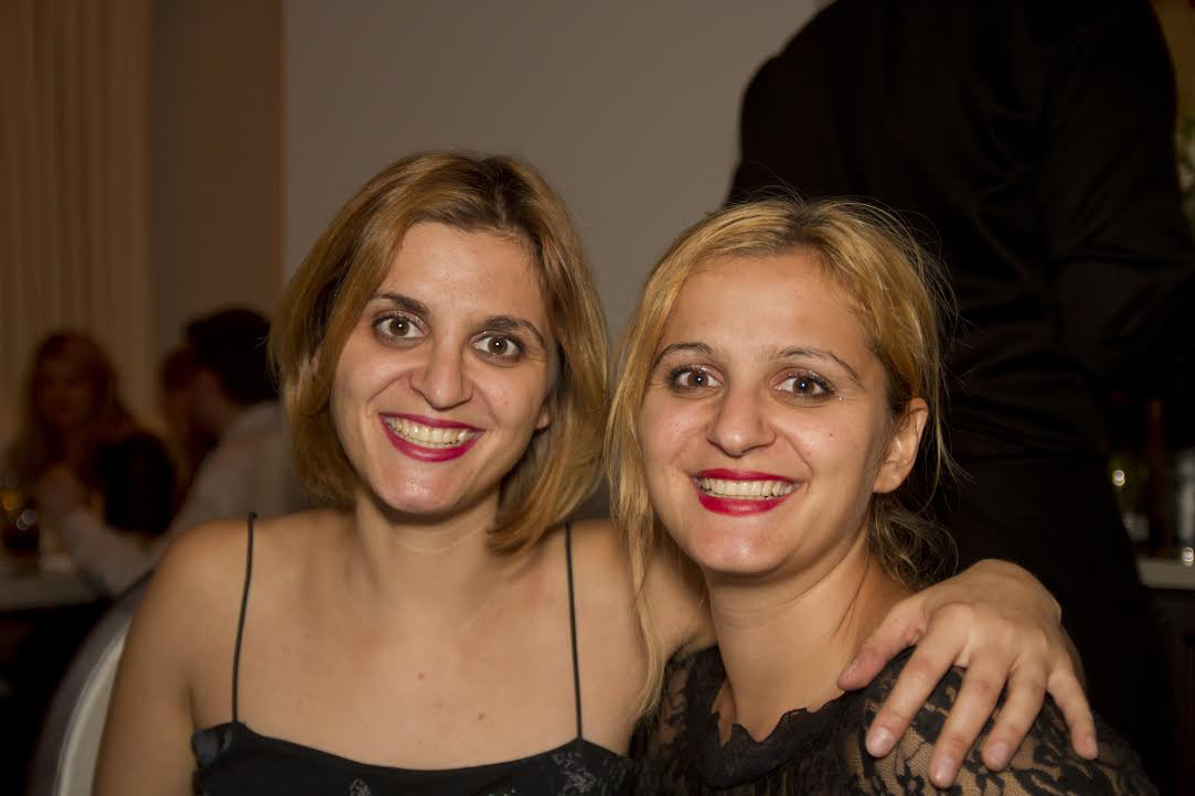 Co director sisters Maria Zak and Sasha Zak at the screening of Changezi, Dancer Among Shadows (2014)