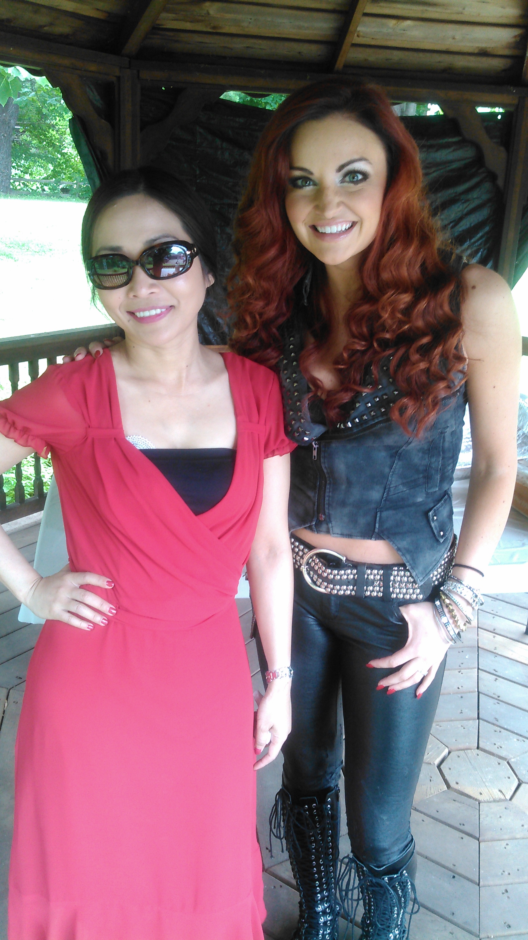 Tracy Mcnulty and Maria Kanellis at The Getter Film (2015)