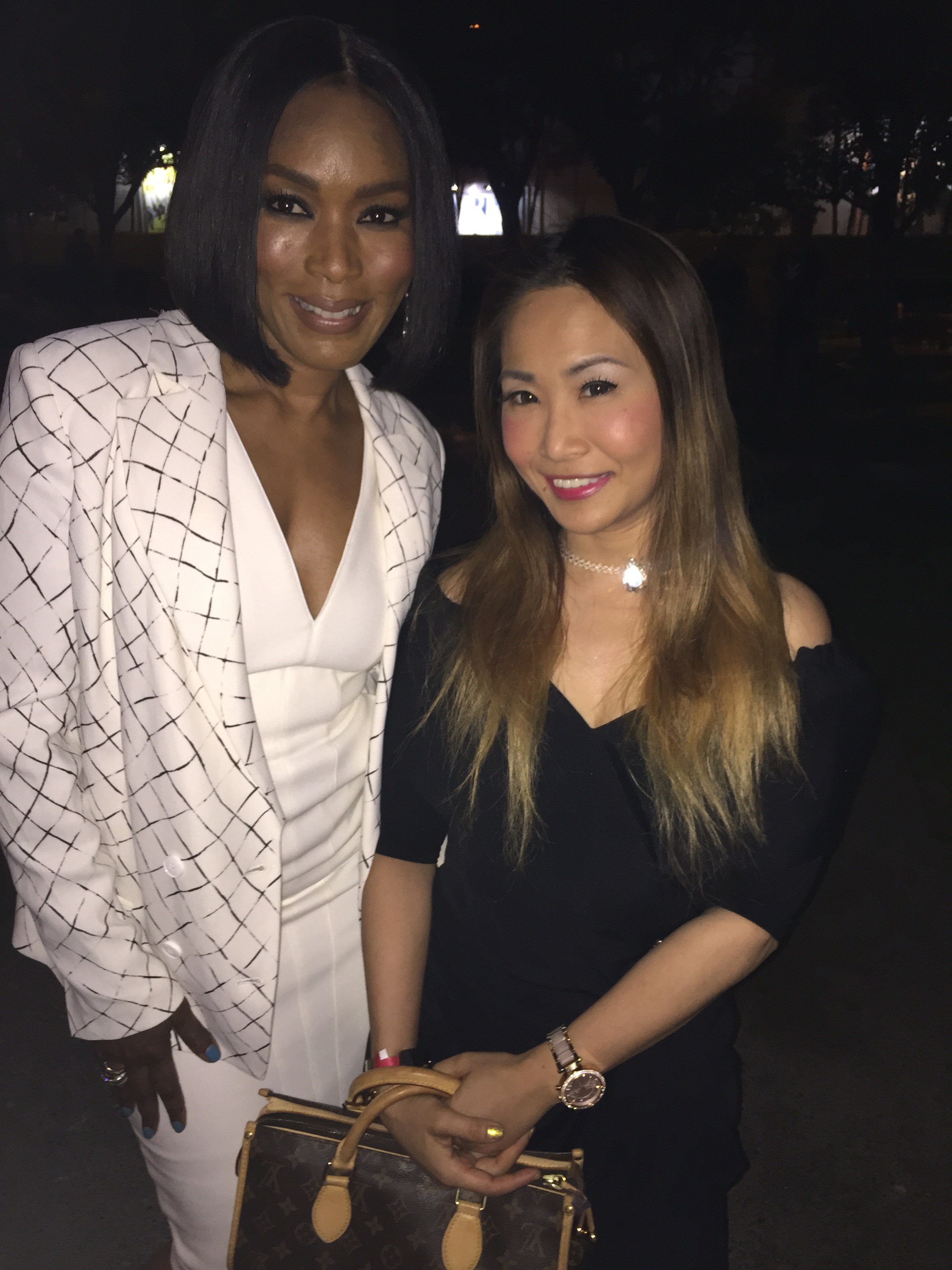 Tracy McNulty and Angela Bassett at American Horror Story Screening event in Paramount Studios