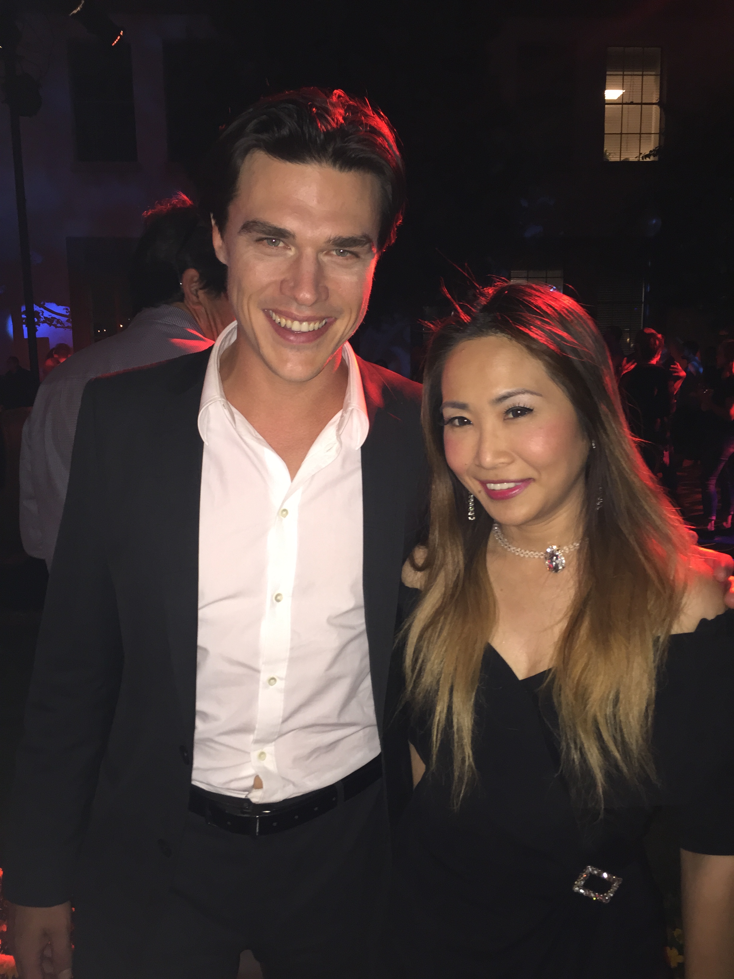 Tracy McNulty and Finn Wittrock at American Horror Story Screening Event at Paramount Studios