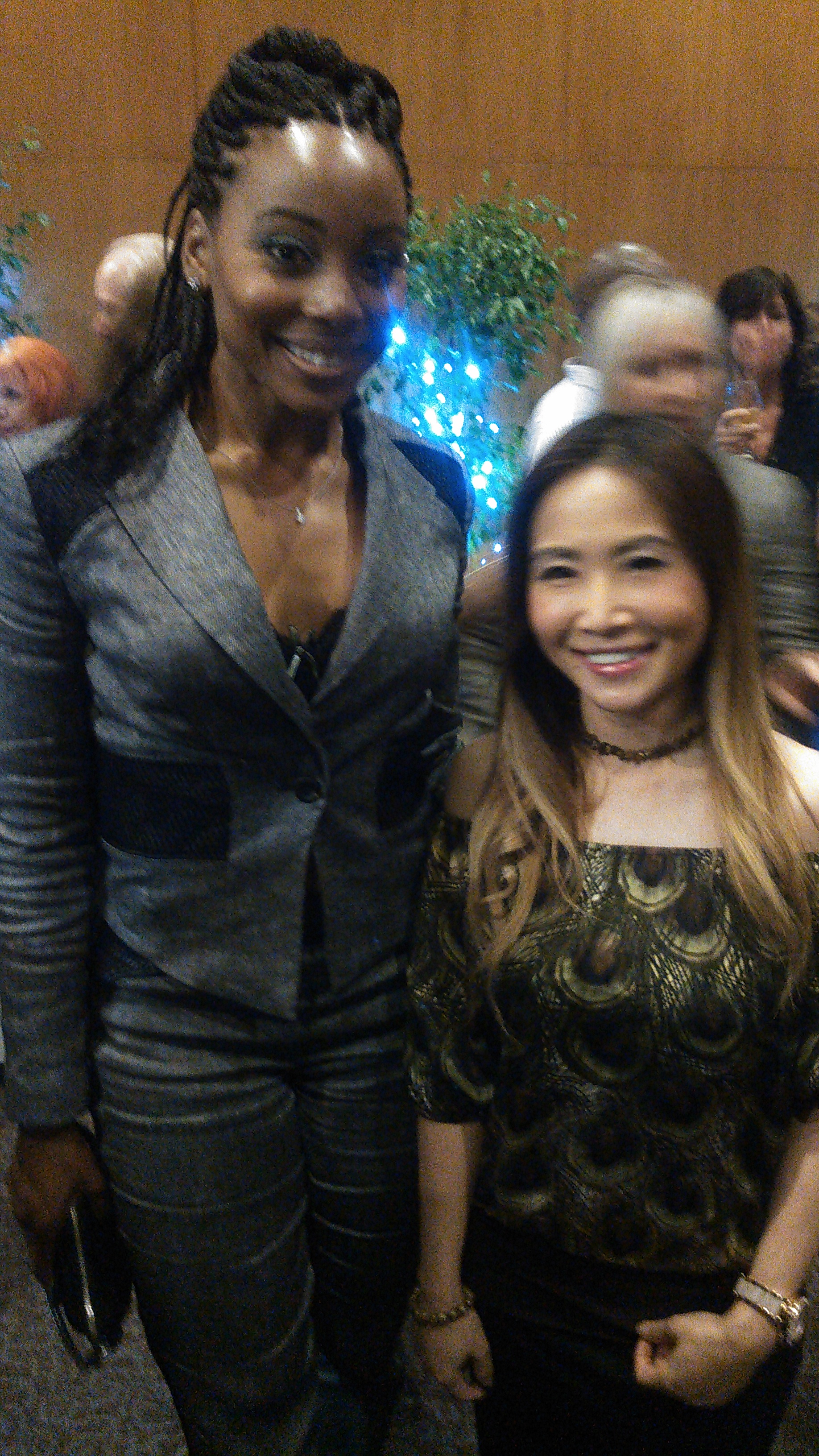 Tracy Mcnulty and Erica Ash at Survivor Remorse Screening Event at Directors Guild Of America