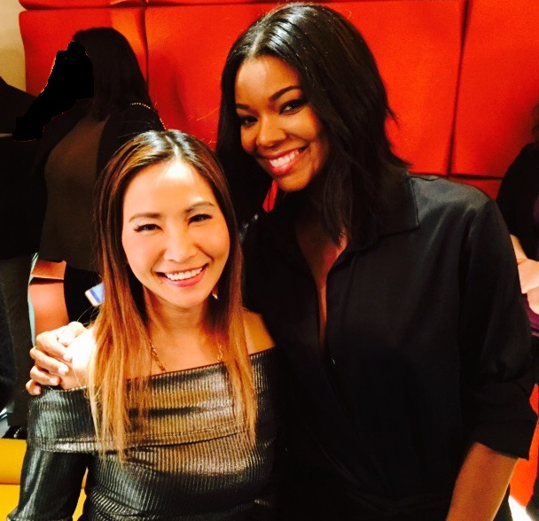 Tracy Mcnulty and Lead Actress Gabrielle Union at BET for Being Mary Jane Event