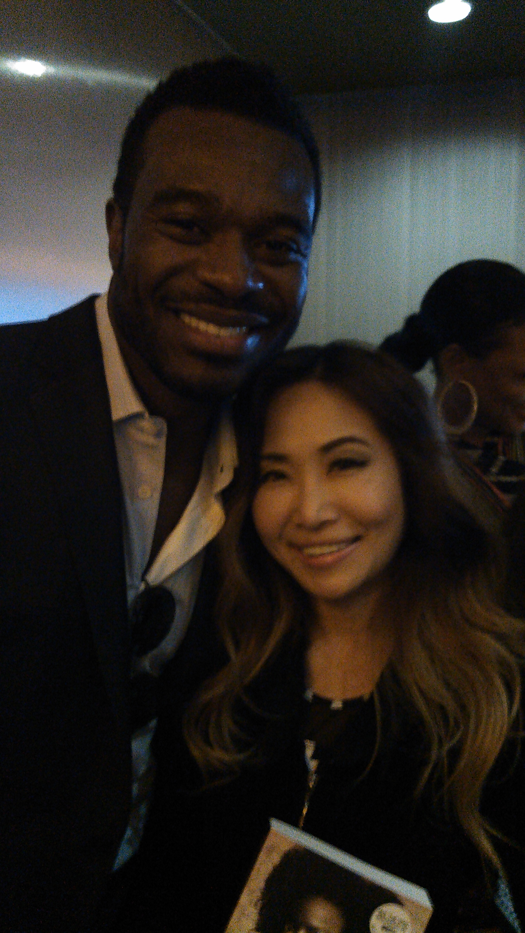 Lead Actor Lyriq Bent and Tracy Mcnulty at Book Of Negroes Premiere TV Event by SAG Awards Com