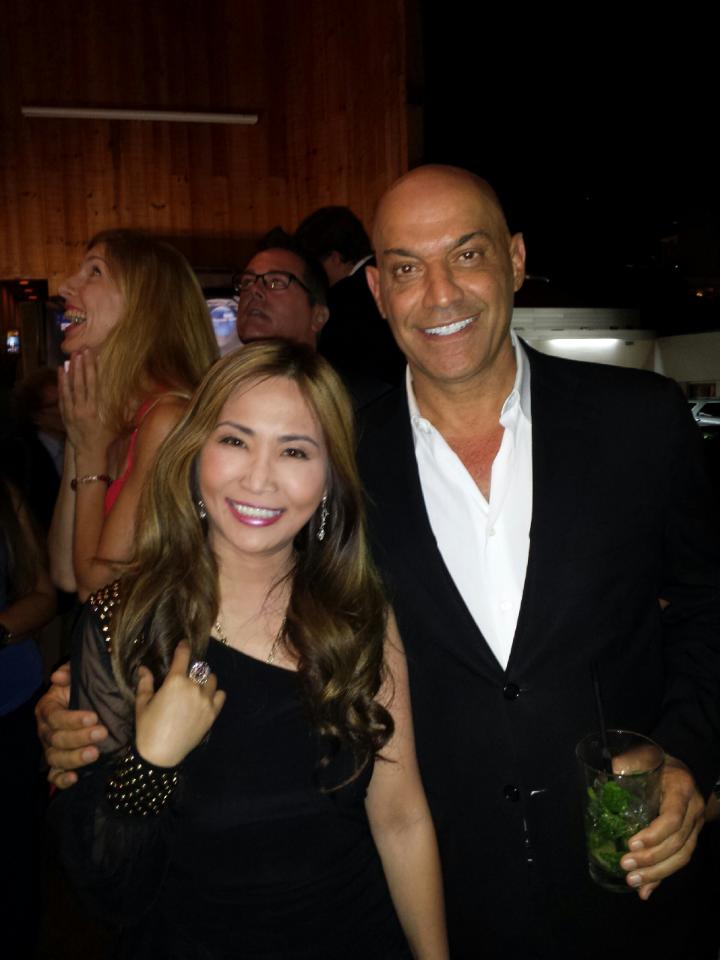 Tracy Mcnulty and Yossi Dina at Beverly Hills Pawn Reality TV event