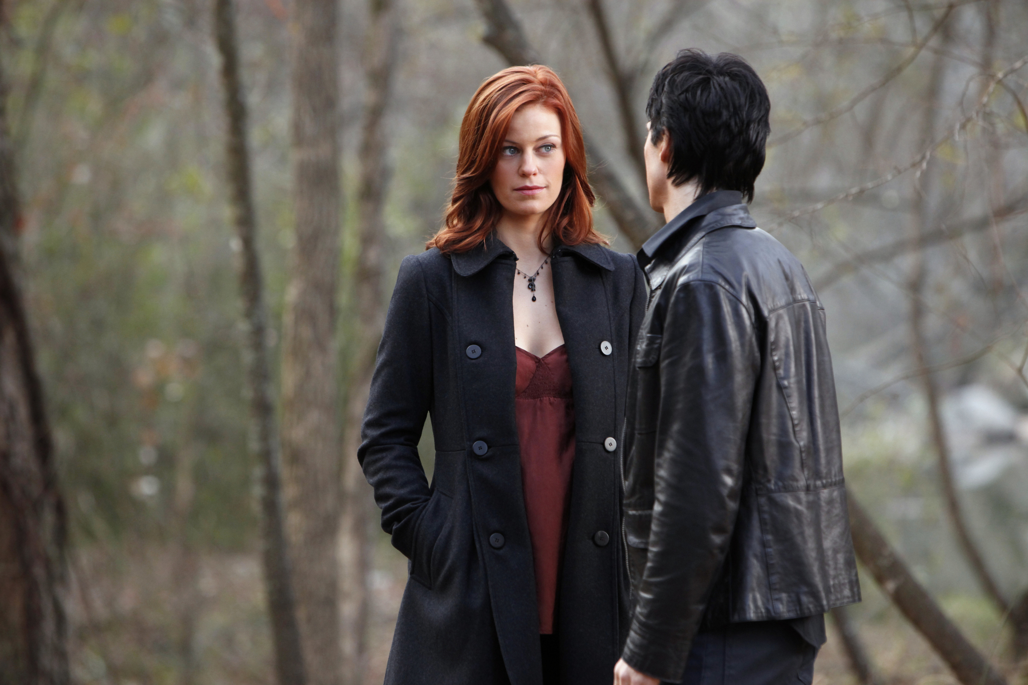 Still of Ian Somerhalder and Cassidy Freeman in Vampyro dienorasciai (2009)