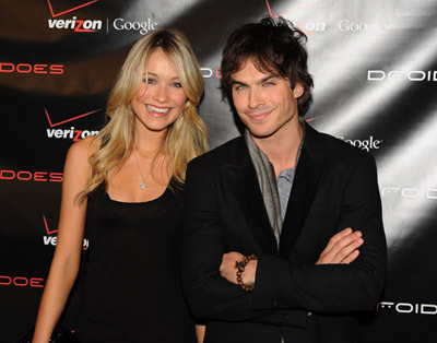 Ian Somerhalder and Katrina Bowden