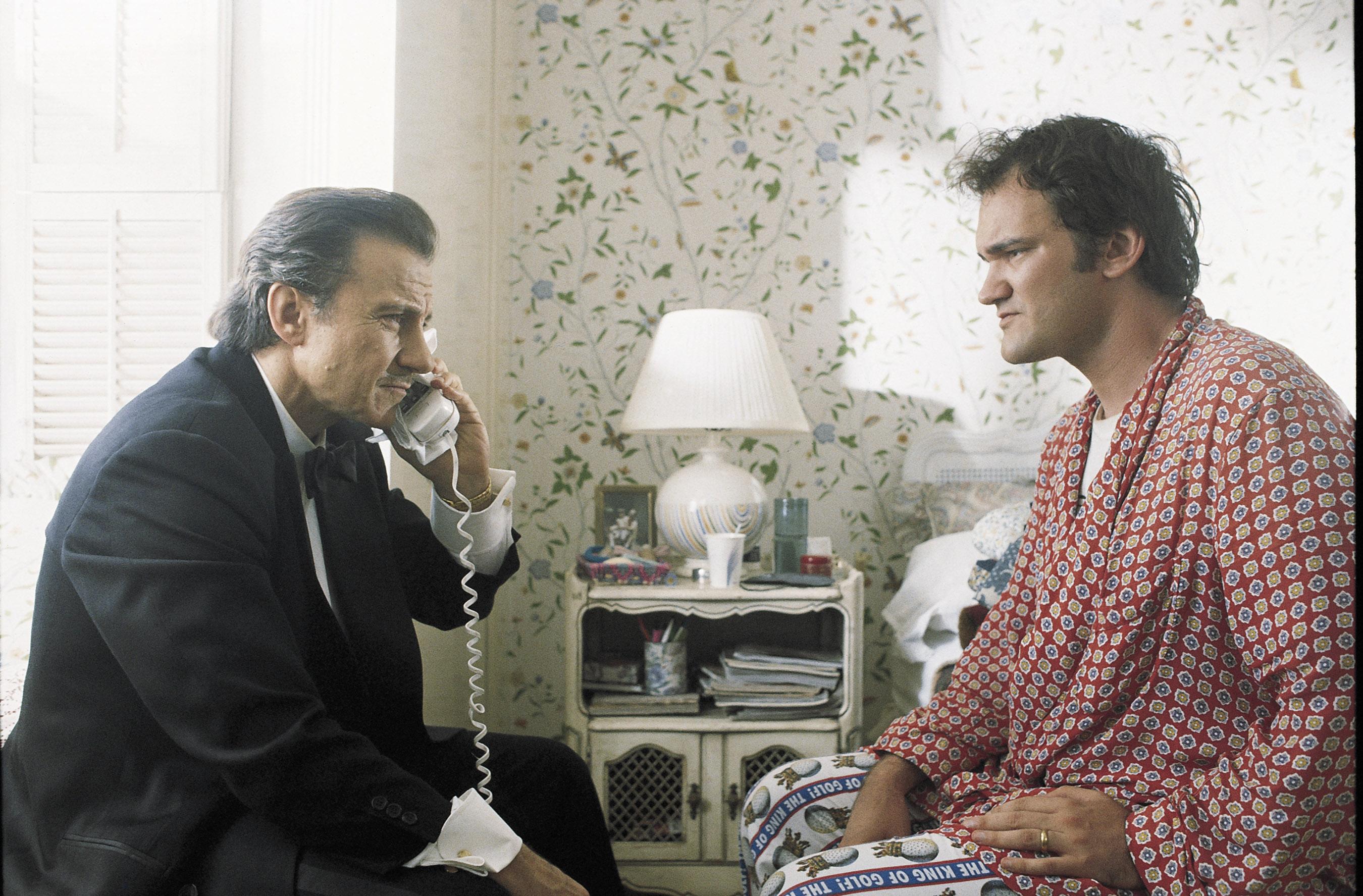 Still of Harvey Keitel and Quentin Tarantino in Bulvarinis skaitalas (1994)