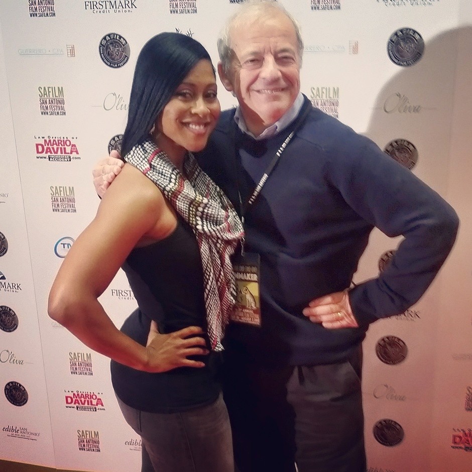 Ammie Leonards with Director Claude Green at 