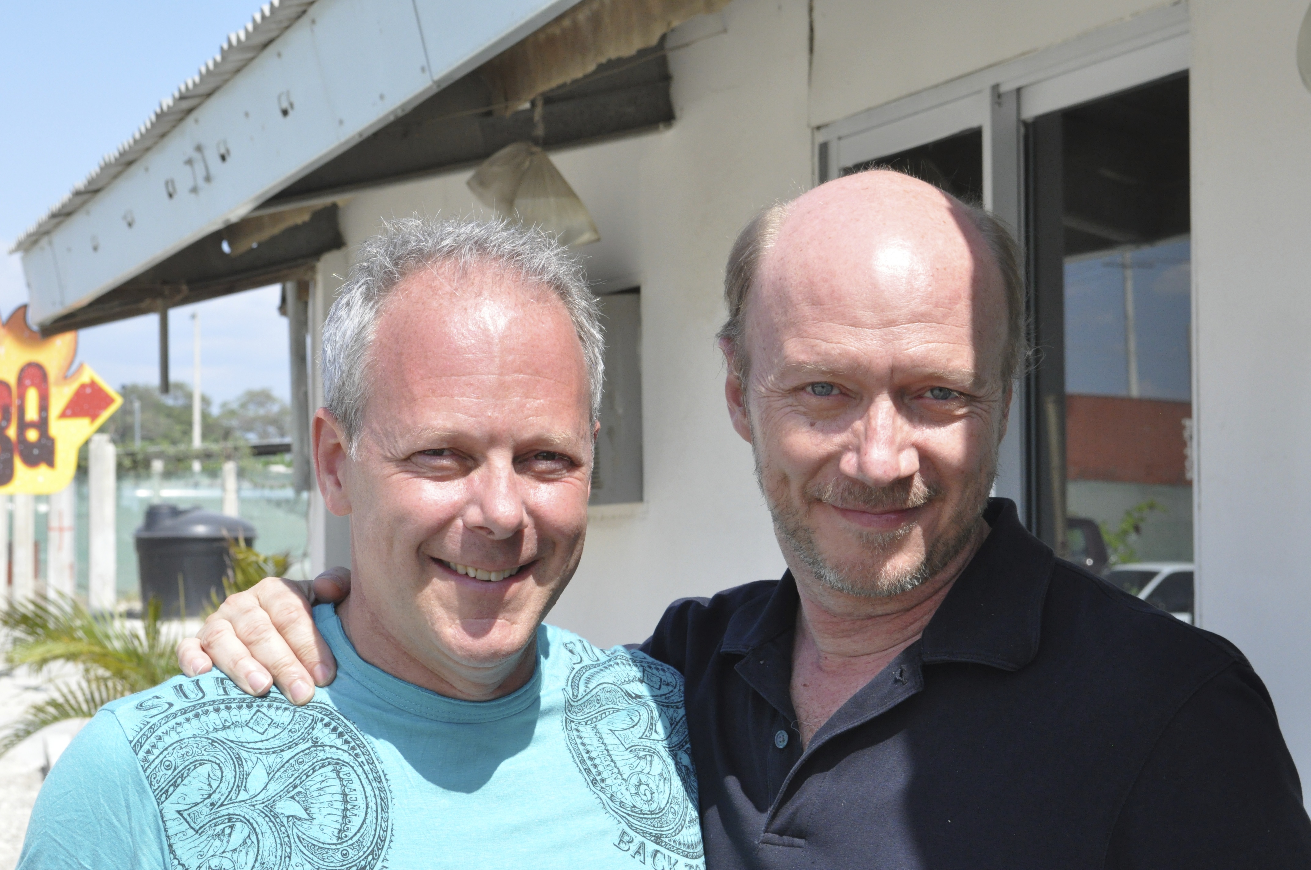Gareth Seltzer and Paul Haggis - Fundraiser for Artists for Peace and Justice