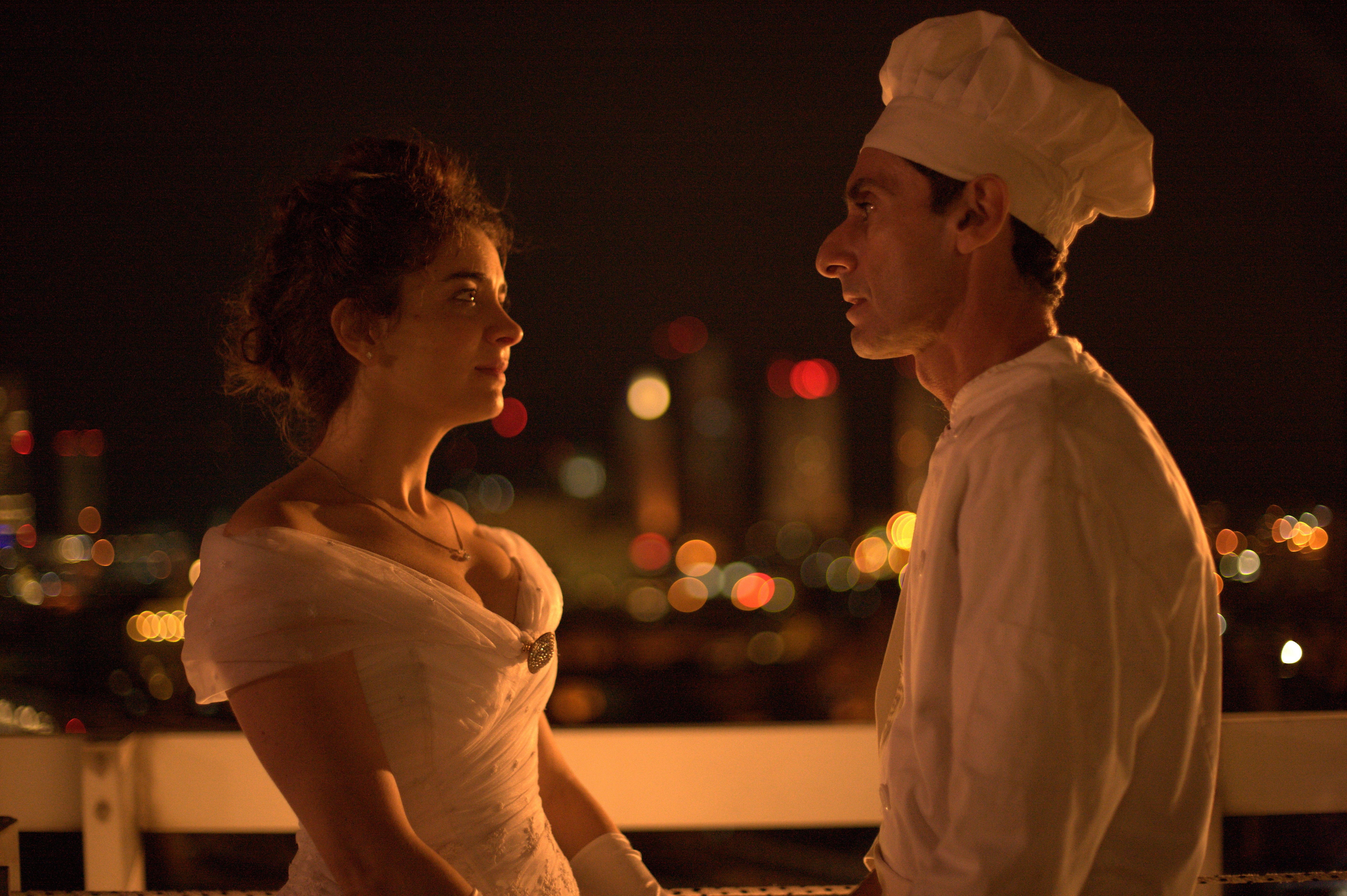 Still of Erica Rivas and Marcelo Pozzi in Relatos salvajes (2014)