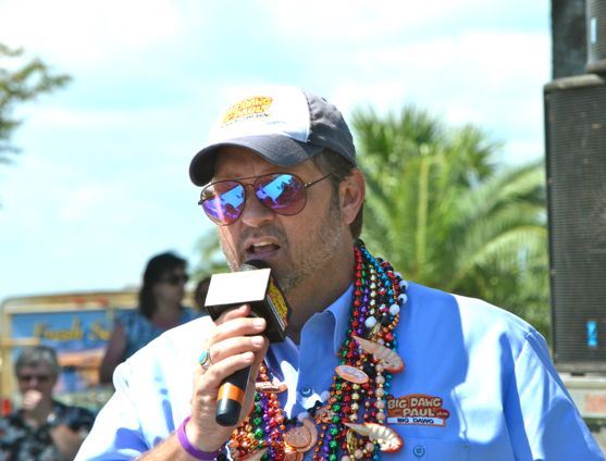 Bigdawg (Carl Graddy) Host from The Bigdawg and Paul Show Live at Jekyll Island Shrimp and Grits Music Festival