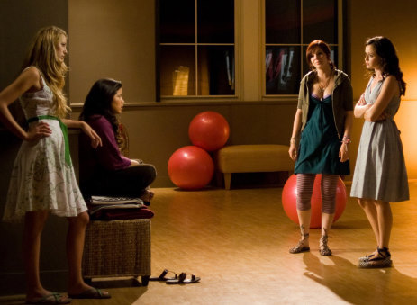 Still of Alexis Bledel, Blake Lively, Amber Tamblyn and America Ferrera in The Sisterhood of the Traveling Pants 2 (2008)