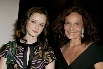 Alexis Bledel and Diane von Fürstenberg