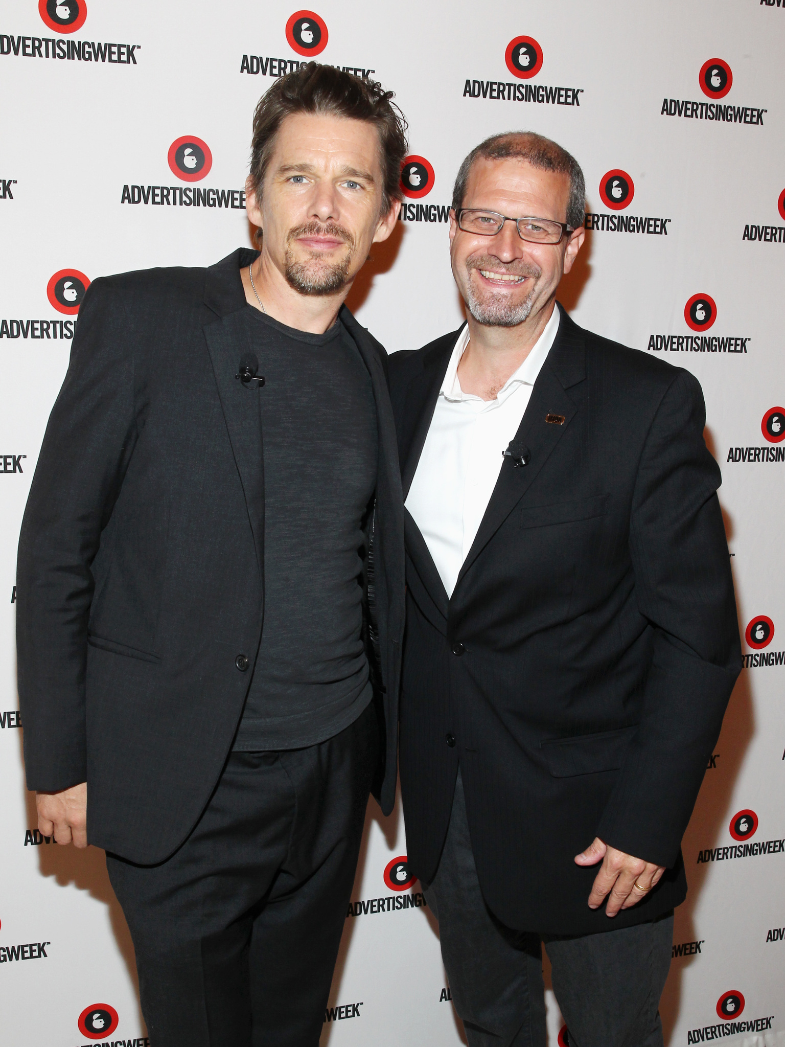 Ethan Hawke and Keith Simanton at event of IMDb: What to Watch (2013)