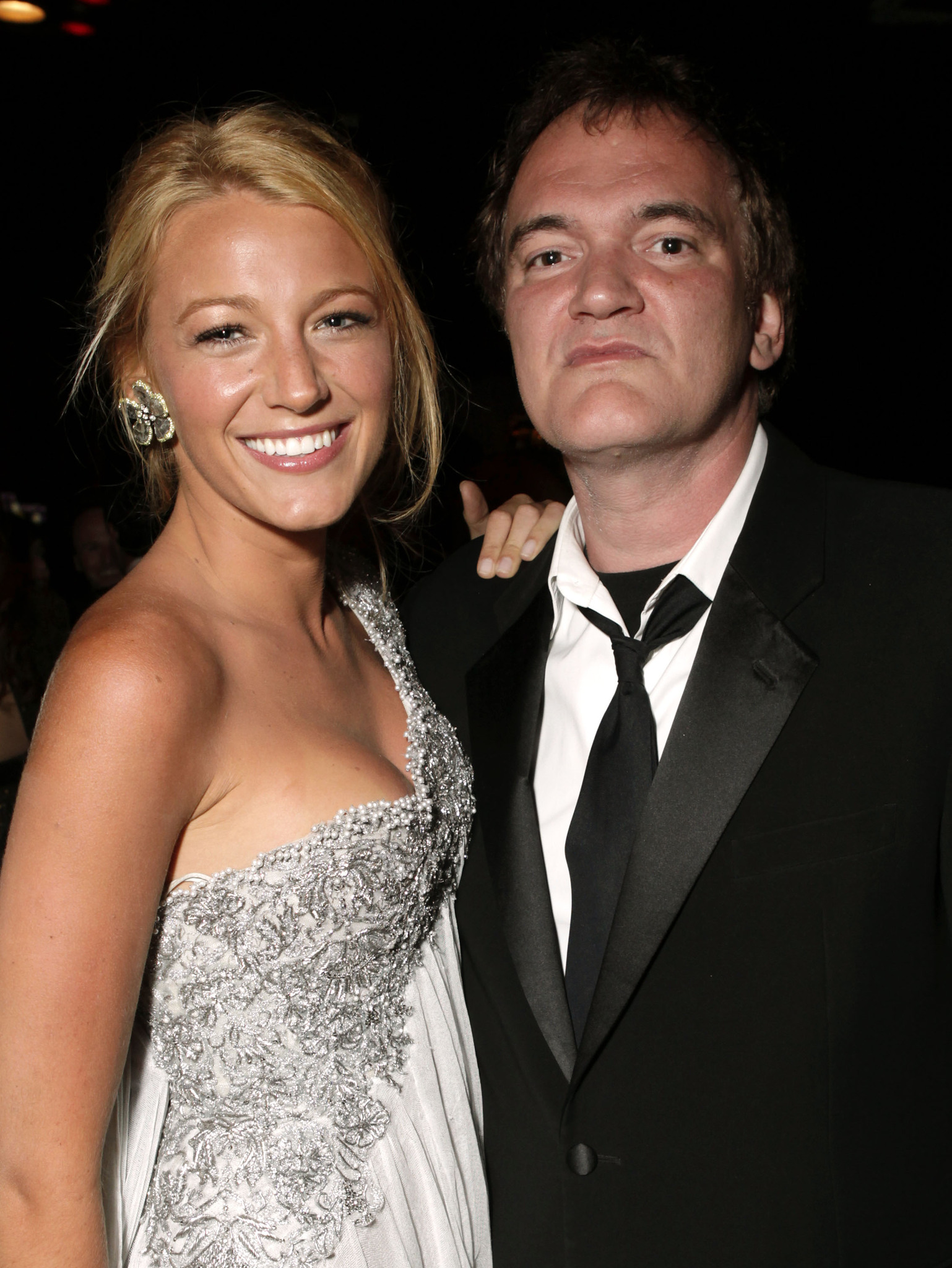 Quentin Tarantino and Blake Lively