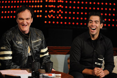 Quentin Tarantino and Eli Roth