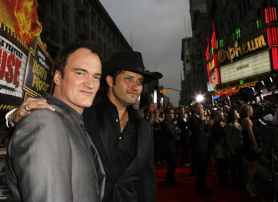 Quentin Tarantino and Robert Rodriguez at event of Grindhouse (2007)