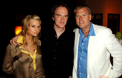 Quentin Tarantino, Ashlee Simpson and Joe Simpson